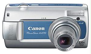 CANON 2504B001 POWERSHOT A470 KIT BLUE