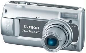 CANON 2503B001 POWERSHOT A470 KIT GRAY