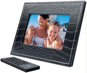 JWIN JP187 7 LEATHER DIGITAL PICTURE FRAME