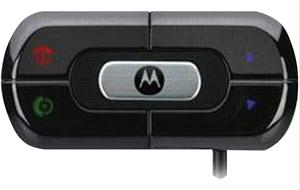 MOTOROLA 98799 MOTOROLA T605 PROFESSIONAL BLUETOOTH CAR KIT with A2DP AUDIO STREAMING