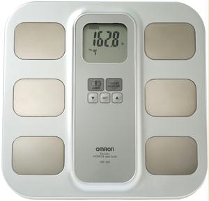 OMRON HBF-400 FULL BODY SENSOR BODY COMPOSITION MONITOR WITH SCALE