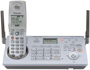 Cordless Answering Phones - PANASONIC KX-TH111S 2.4 GHZ CORDLESS PHONE SYSTEM With ANSWERING SYSTEM And CALL WAITING CALLER ID