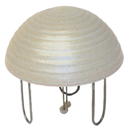 API Water Wiggler With Glazed White Ceramic Pottery Cover