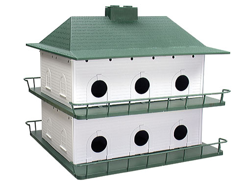 Heath Plastic 12 Room Purple Martin House
