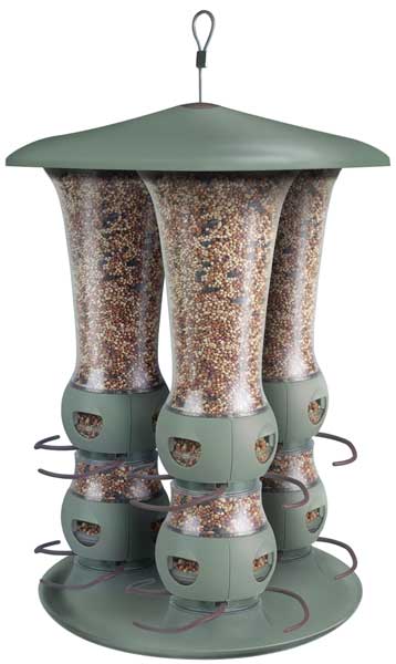 Opus Triple Tube Bird Feeder