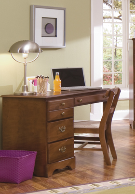 Carolina Furniture Works 181400 Common Sense Cherry Student Desk