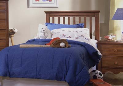 Furniture Headboards - Carolina Furniture Works 317430 Carolina Crossroads Slat Headboard Twin