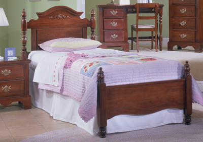 Furniture Headboards - Carolina Furniture Works 347830 Carolina Classic Panel Headboard Twin