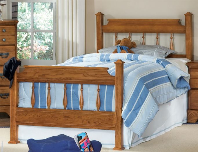Furniture Headboards - Carolina Furniture Works 387330 Creek Side Spindle Headboard Twin
