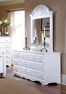 Carolina Furniture Works 415700 Carolina Cottage Triple Dresser