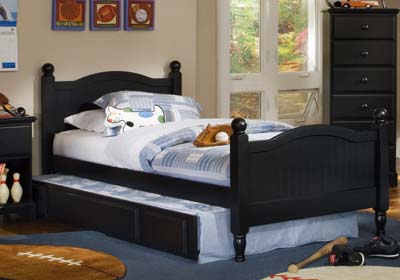 Furniture Headboards - Carolina Furniture Works 437930 Midnight Cottage Headboard Twin