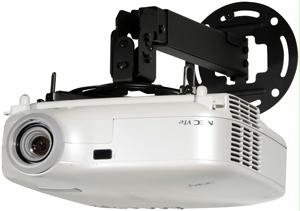 PARAMOUNT BY PEERLESS PPB UNIVERSAL WALL CEILING PROJECTOR MOUNT BLACK
