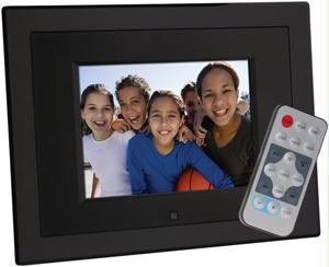 SUNPAK SDPF-056AB-0SL BLACK ACRYLIC DIGITAL PHOTO FRAMES 5.6