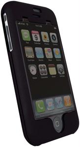 TEKKEON PT1501 HARD CASE with SOFT TOUCH FOR IPHONETM METALLIC JET BLACK