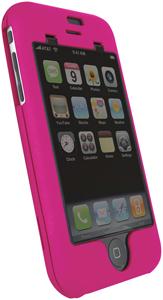 TEKKEON PT1504 HARD CASE with SOFT TOUCH FOR IPHONETM DEEP PINK