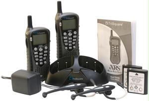 TRISQUARE TSX3002VP EXRSTM ADVANCED DIGITAL 2WAY RADIO PACK with ACCESSORIES