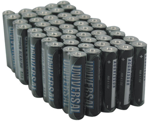 UPGI D5313/D5913 Alkaline Batteries (AAA 50-pk)