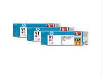 HP 91 Magenta 3 Ink Multi Pack