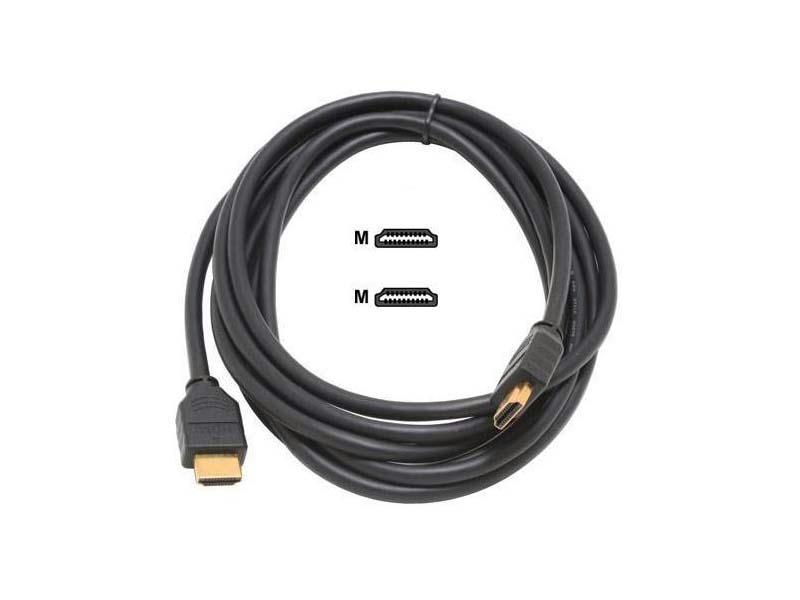 10-FOOT HDMI MALE MALE HDTV CABLE BLACK