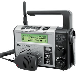 MIDLAND RADIO MIDXT511 GMRS Emergency Radio DynamoCra