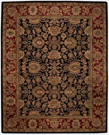 compare prices and find the best deal on persian rug, Capel 3366CS0600350 6ft Regal-Persian Rug - Black 