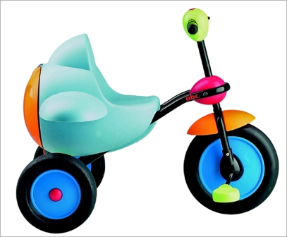 Italtrike 0007 Jet City Tricycle ABC - Multi