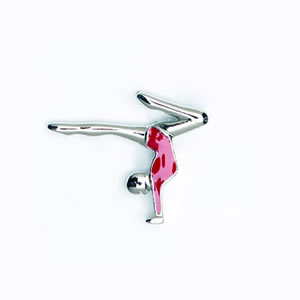 Foyo FY072 Female Gymnast Shoe Charm
