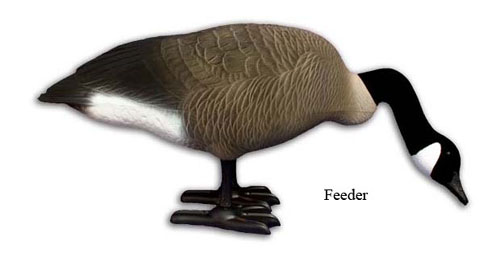 Higdon Decoys 70245 Feeder Full Body - Canada - 4 Pack