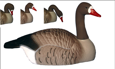 Higdon Decoys 75911 Oversize Half Shell Speck Goose - 12 Pack