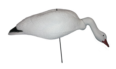 Higdon Decoys 76677 Feeder Stackable Full Body - Snow - 6 Pack