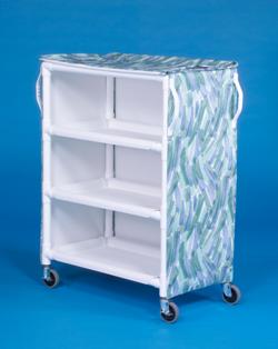 IPU LC46-3 3 Shelf Linen Cart - 46 x 20 Inch Shelves - Replaces ELC33 & LC303 IPU LC46-3 3 Shelf Linen Cart - 46 x 20 Inch Shelves - Replaces ELC33 & LC303