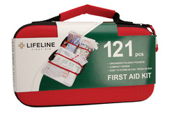 Life Line 4406 Lifeline 121 Piece EVA First Aid Kit - Case Pack 4