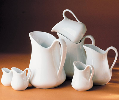 Pillivuyt 360106 Mehun Milk Jug - 2 oz.