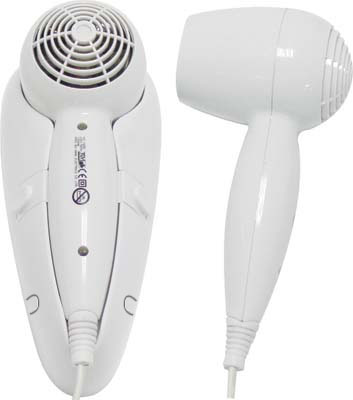 Wall Hair Dryers - Royal Pacific 310001 Wall Mountable 1500W Hair Dryer Without Night Light - Ash