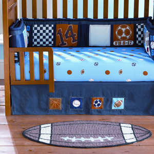Click here to buy Summer Infant 60304 All Star 4Pc Crib Set -... by Summer Infant.