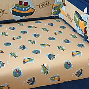 Summer Infant 60480 World Adventure Crib Sheet by Summer Infant