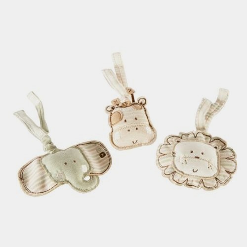 Infant Toys - Summer Infant 62170 Tag On Toys - 3 Per Card