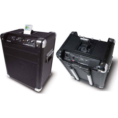 Alesis TRANSACTIVEMOBIL Portable Mobile PA System for iPOD with 2-way speaker system by Alesis