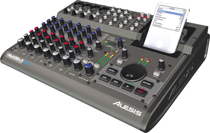 Alesis IMM8USB Professional 8?Channel USB Mixer with iPod Recording by Alesis