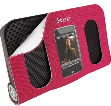 Sdi Technologies IHM8SP Portable Stereo Speaker Case for iPhone, iPod or any MP3 Player