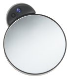 10x Magnification Spot Mirror With Light - Gray