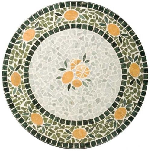 Bistro Tables - Alfresco Home 21-0861 Limone 30 Inch Round Bistro Table Top