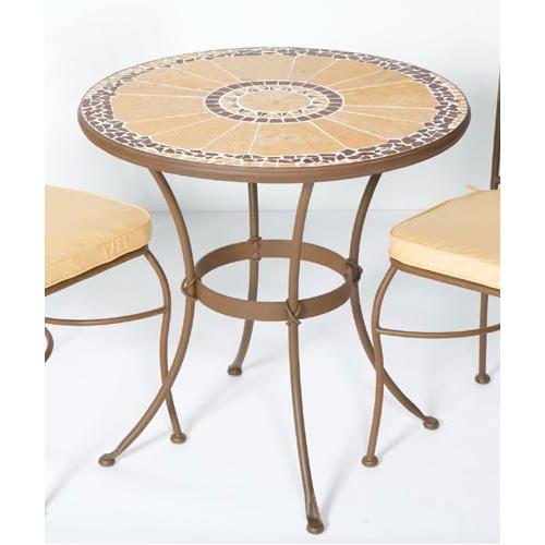 Bistro Table - Alfresco Home 21-0863S Arancio 30 Inch Bistro Table