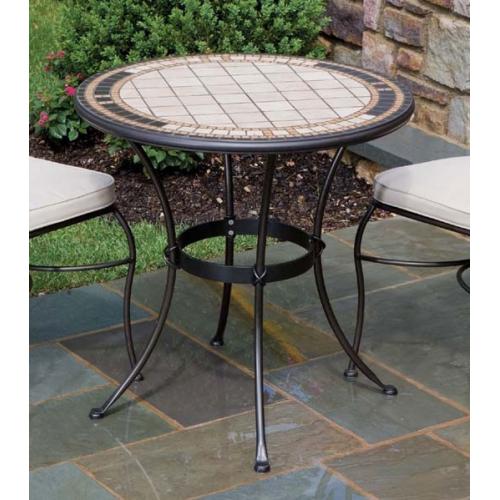 Bistro Table - Alfresco Home 21-0869S Spoleto 30 Inch Bistro Table