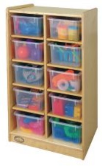 Childs Play R0057MT 10 Tote Storage With Trays
