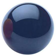 Snooker Cue - Cue And Case ABB Aramith 2.25 Inch Solid Black Replacement Ball For American Snooker