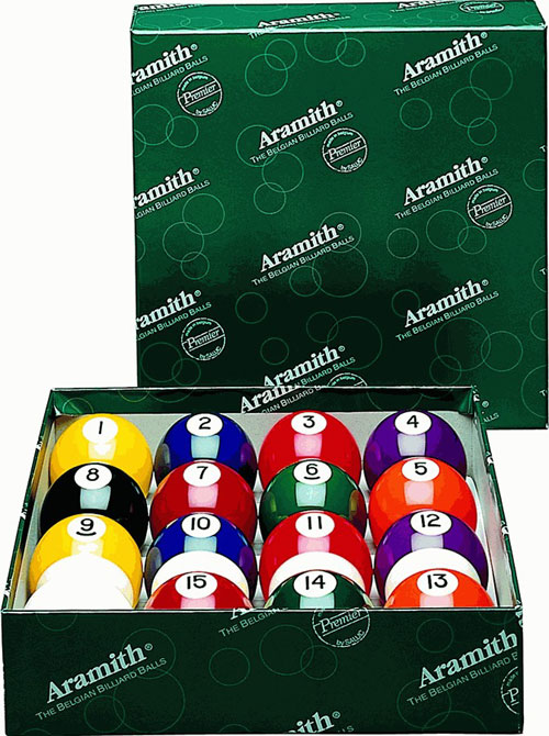 Billiard - Cue And Case PRBB Aramith Premium Billiard Set