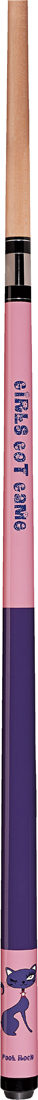 Pool Cue Case - Cue And Case Y-G02-48K Youth Series Girls Got Game Pool Cue For Girls - 48 Inch
