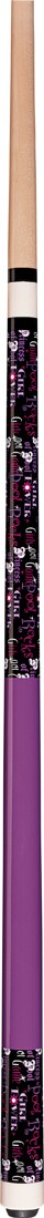 52 Pool Cue - Cue And Case Y-G03-52K Youth Series Princess Of Pool Cue For Girls - 52 Inch