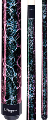 52 Pool Cue - Cue And Case C-865-52 Youth Series Mystic Ice Crazer Pool Cue - 52 Inch
